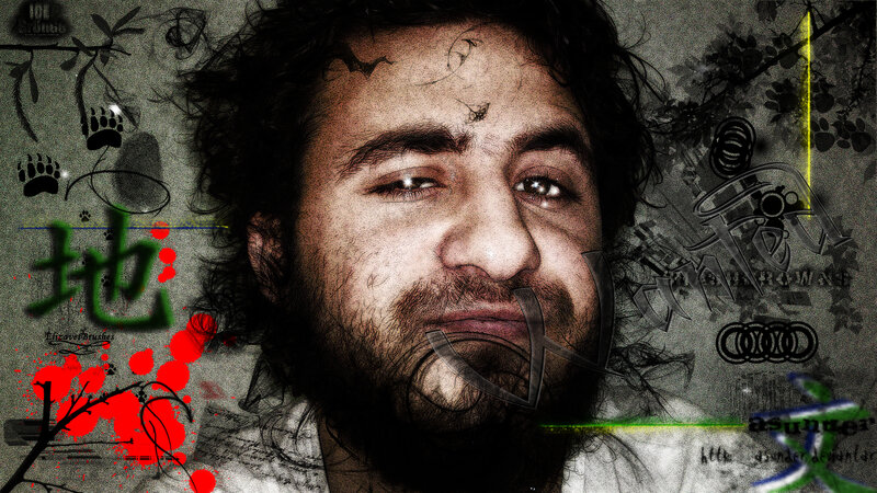 Man with Beard and Dark Hair — Gray
