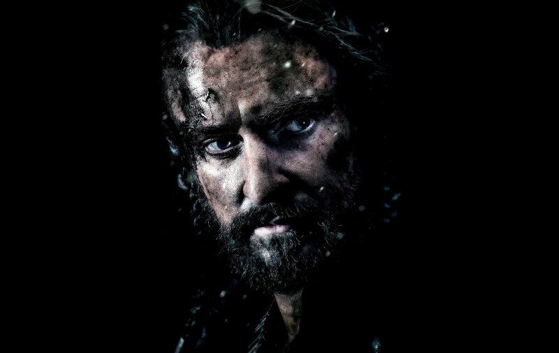 Man with Beard and Dirt