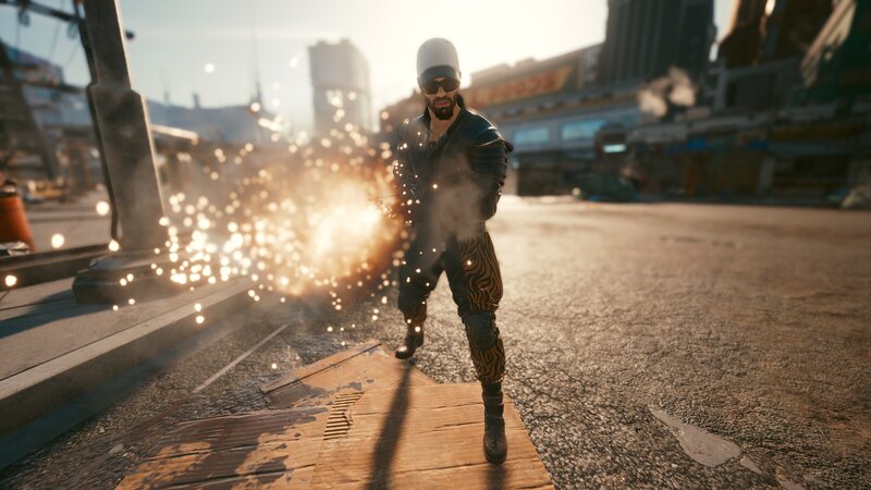 Man with Beard and Goggles