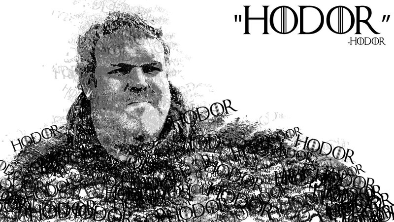 Man with Beard — Black, Dramatic, Digital Art, Text