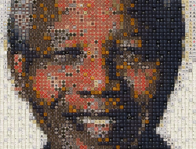 Man with Beard — Black, Neutral
