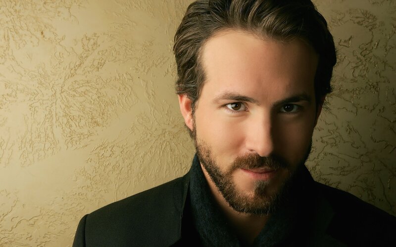 Man with Beard — Brown, Serious, Photograph, Suit Jacket, Textured Wall