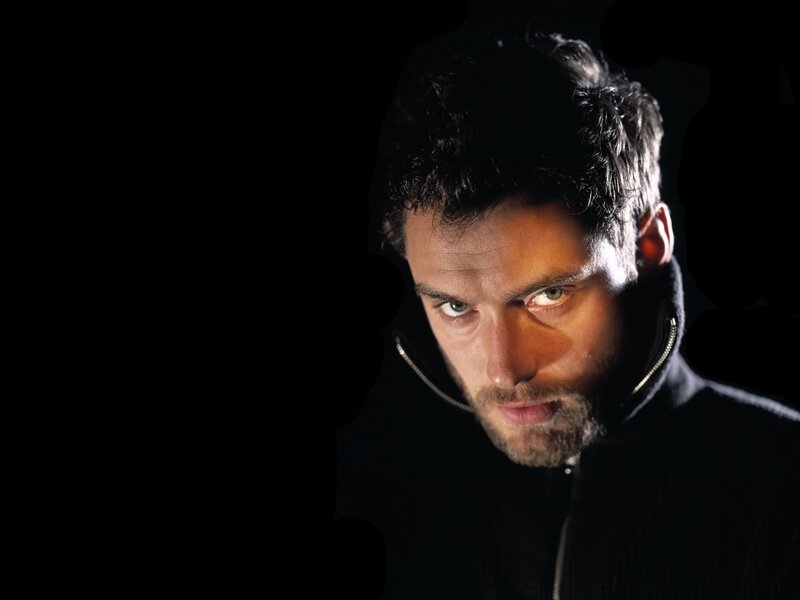 Man with Beard in Dark Jacket