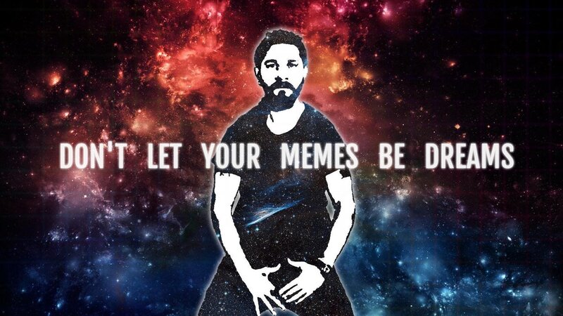 Man with Beard in Space