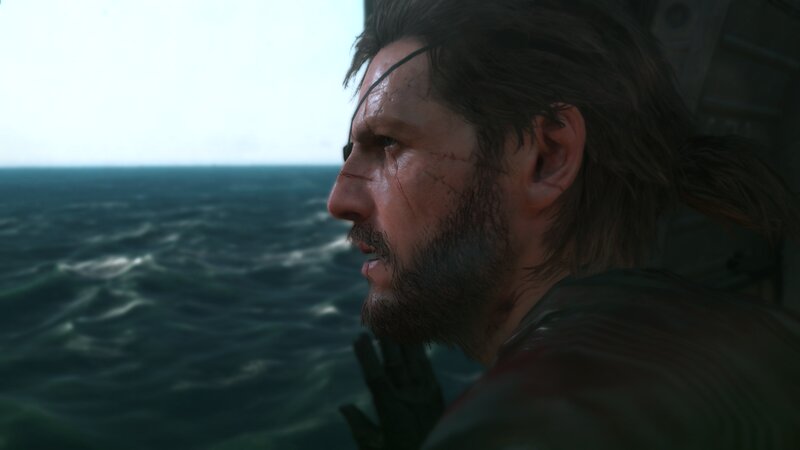 Man with Beard on Boat