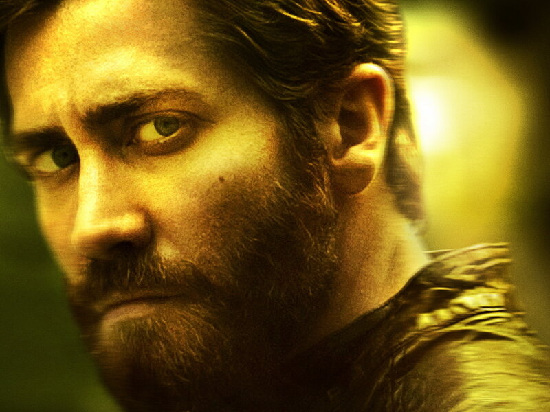 Man with Beard — Yellow, Dramatic