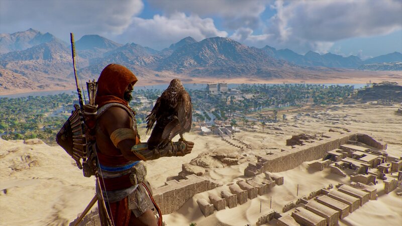 Man with Bird of Prey
