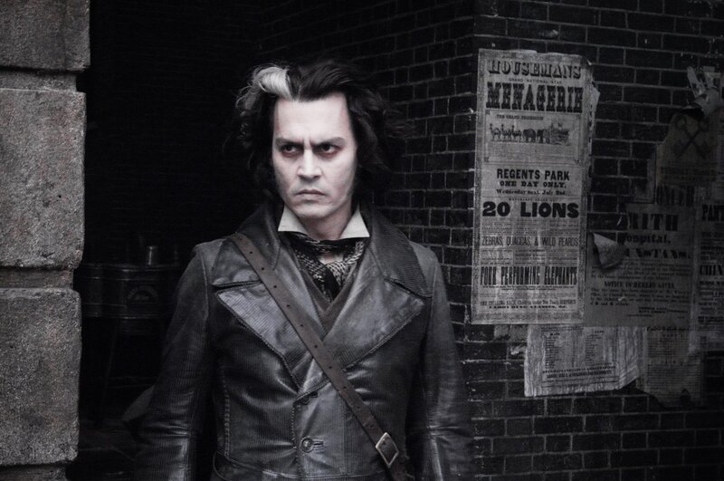 Man with Black and White Hair