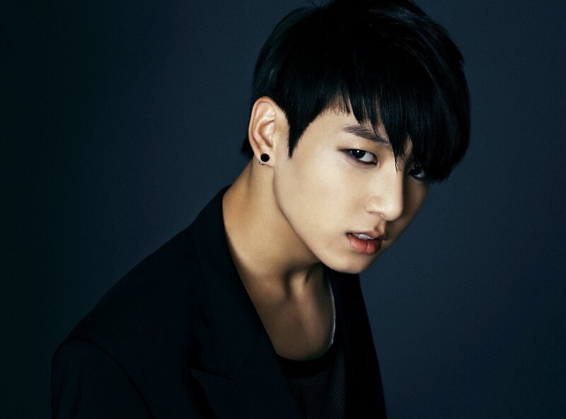 Man with Black Hair — Dramatic