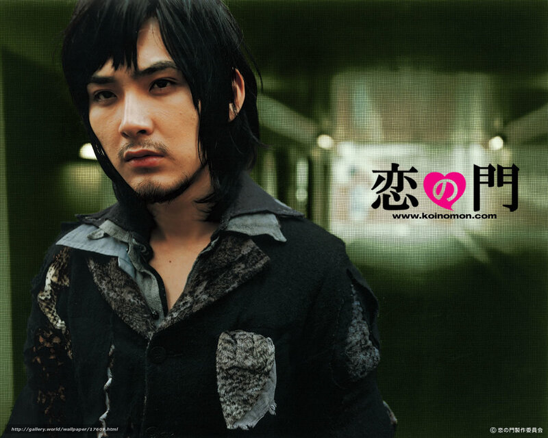 Man with Black Hair — Serious, Photograph