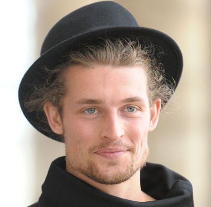 Man with Black Hat — Neutral