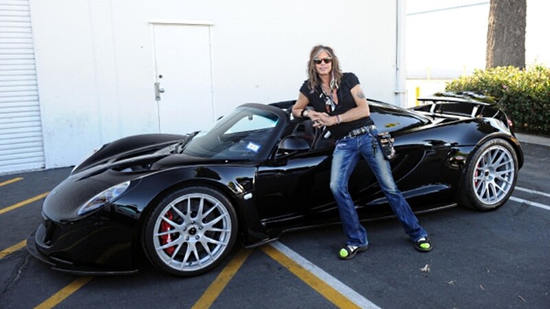 Man with Black Sports Car — Confident