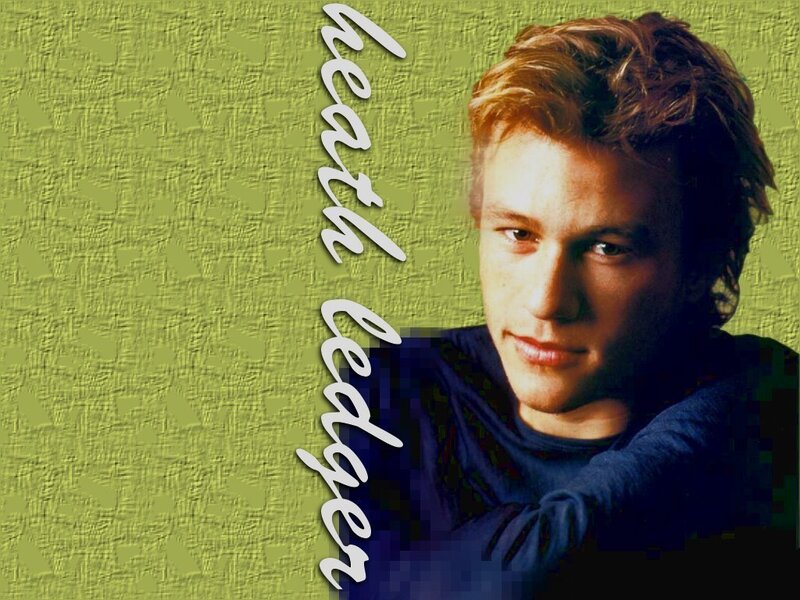 Man with Blond Hair — Green