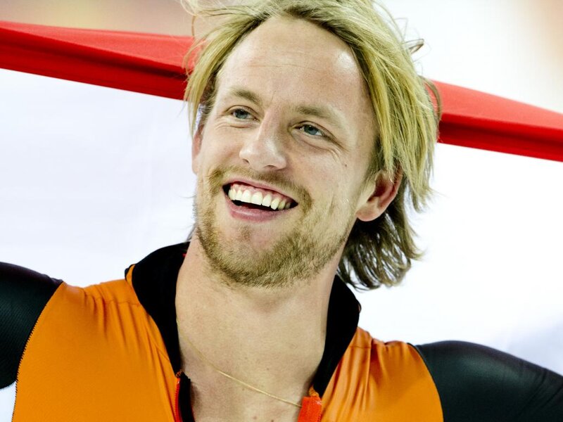 Man with Blond Hair — Orange