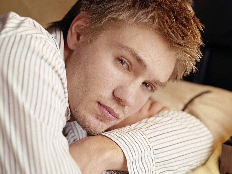 man with blond hair resting
