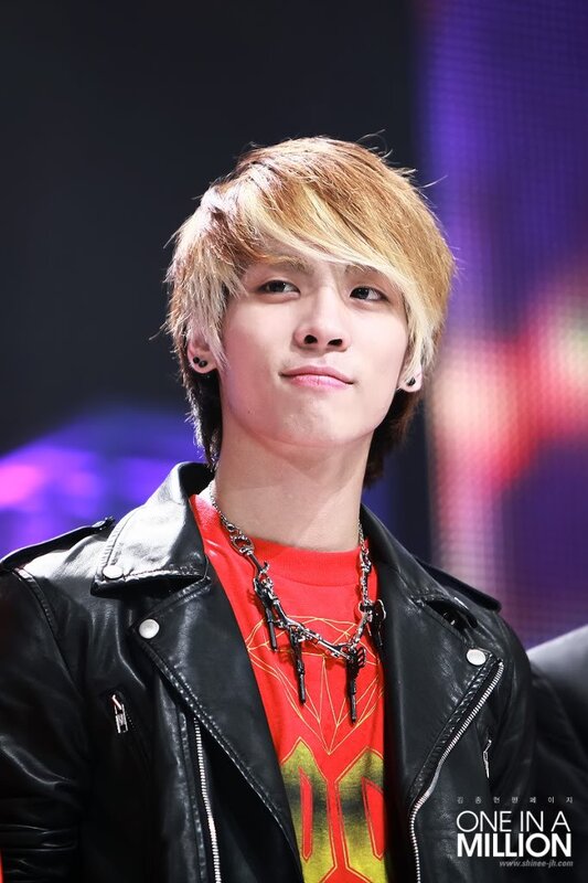Man with Blonde Hair — Black, Neutral, Photograph, Black Leather Jacket