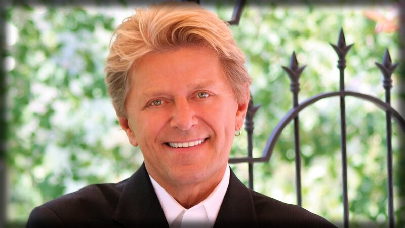 Man with Blonde Hair — Black, Smiling