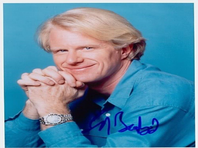 Man with Blonde Hair — Blue, Friendly