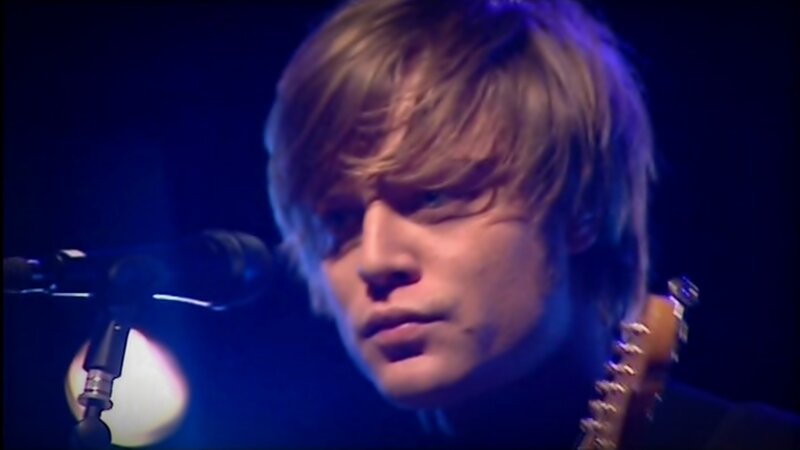 Man with Blonde Hair — Blue