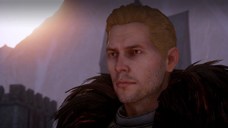 Man with Blonde Hair — Brown, Dramatic, Sunset