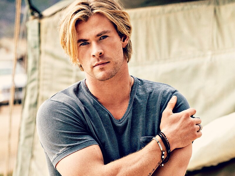 Man with Blonde Hair — Gray, Confident