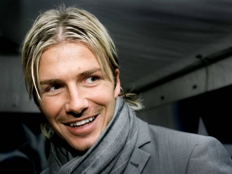 Man with Blonde Hair — Gray, Neutral
