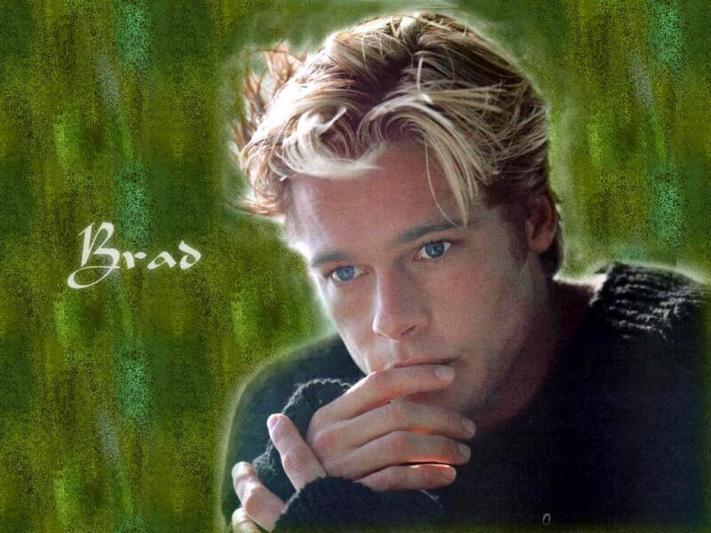 Man with Blonde Hair — Green