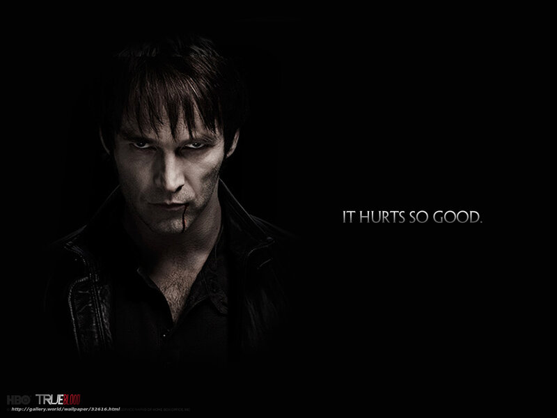 Man with Blood on Chin