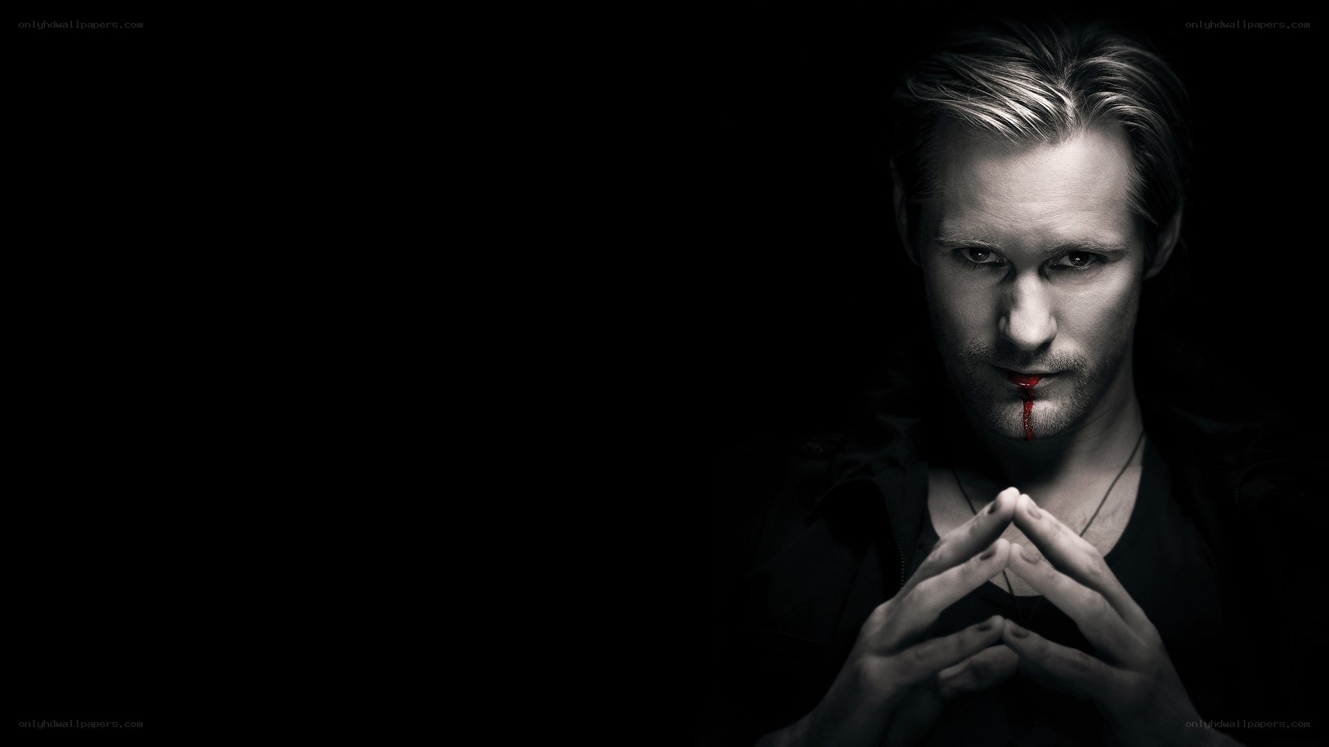 man with blood on his face