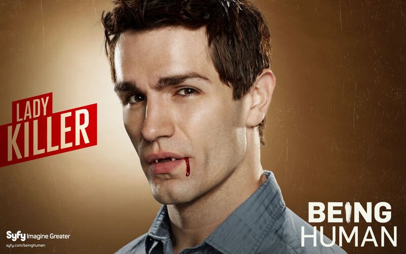 Man with Blood on Lip — Brown