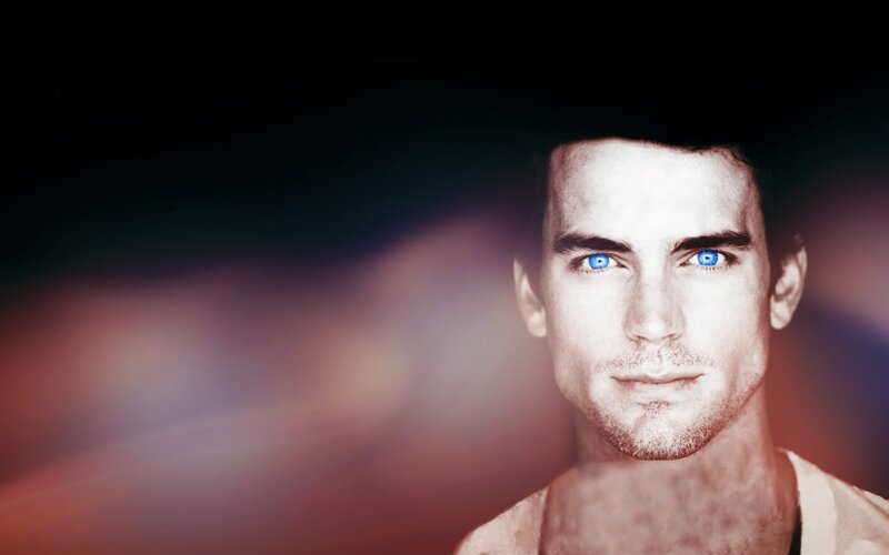 man with blue eyes