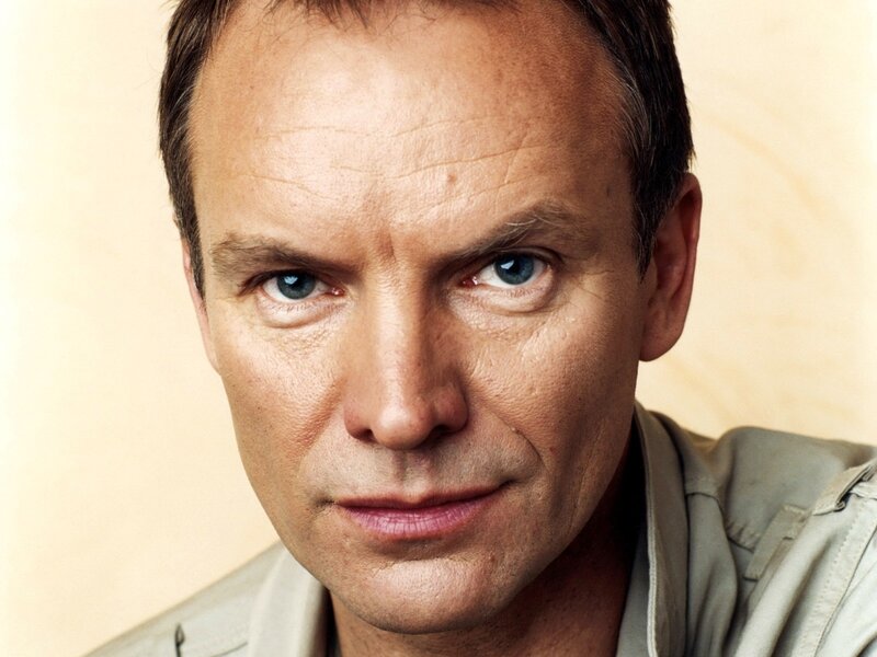 Man with Blue Eyes — Beige