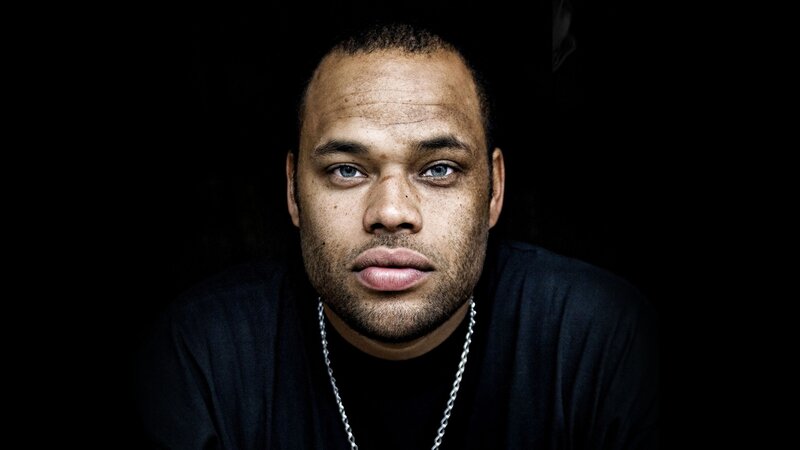 Man with Blue Eyes — Black, Serious, Photograph, Black Shirt