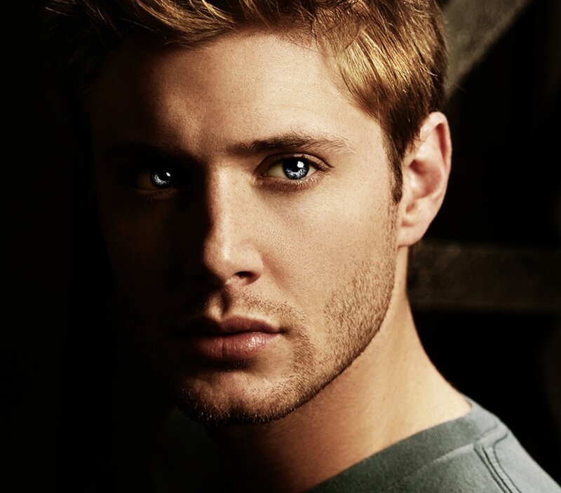 Man with Blue Eyes — Brown, Dramatic, Photograph, Beard