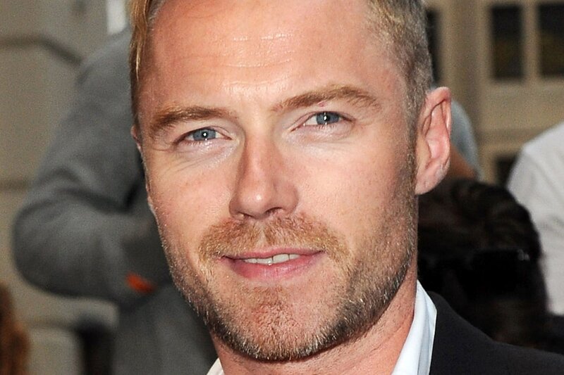 Man with Blue Eyes — Brown, Neutral, Photograph, Beard