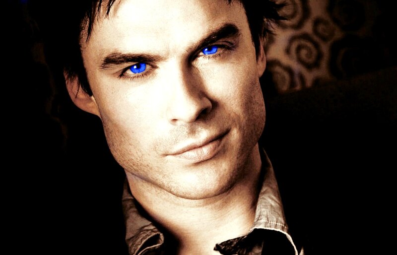 Man with Blue Eyes — Dramatic, Photograph, Shirt