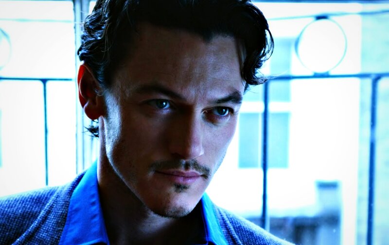 Man with Blue Eyes — Dramatic, Photograph, Window