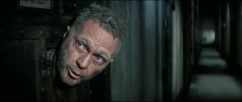 Man with Blue Eyes — Gray, Dark, Tense