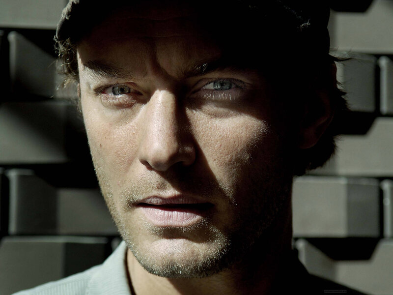 Man with Blue Eyes — Gray, Dramatic