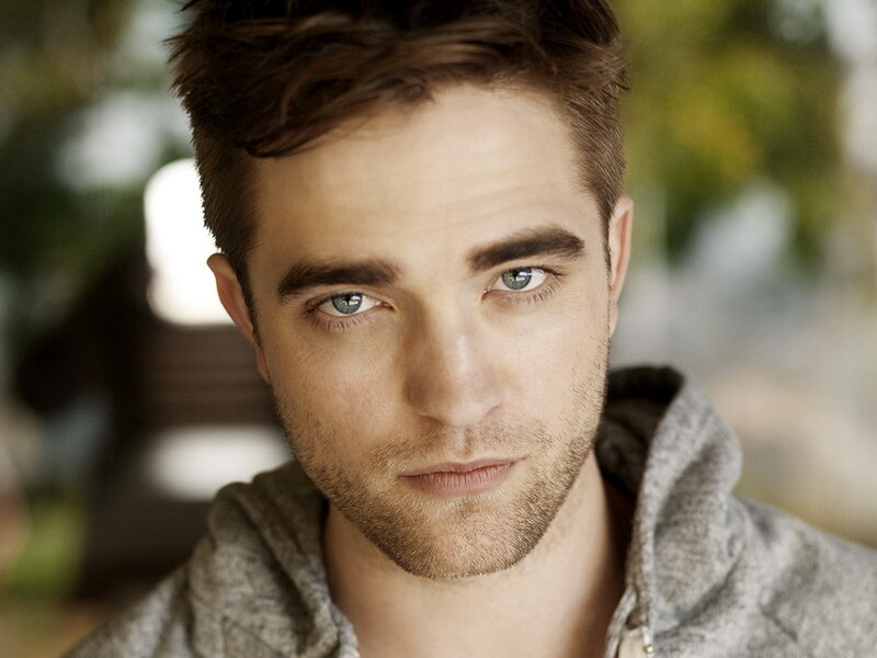 Man with Blue Eyes — Gray, Neutral, Photograph