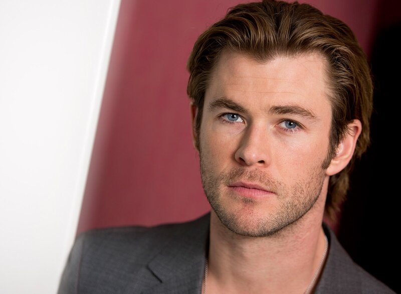Man with Blue Eyes — Gray, Serious, Photograph, Suit, Necklace