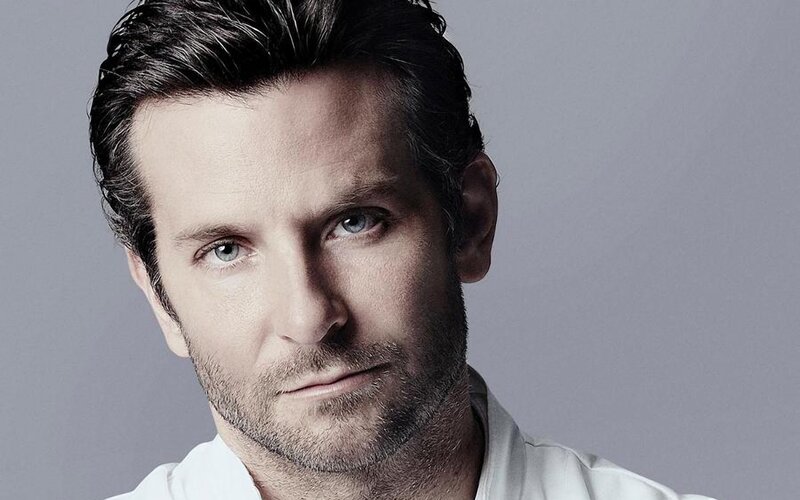 Man with Blue Eyes — Gray, Serious, Photograph, White Shirt