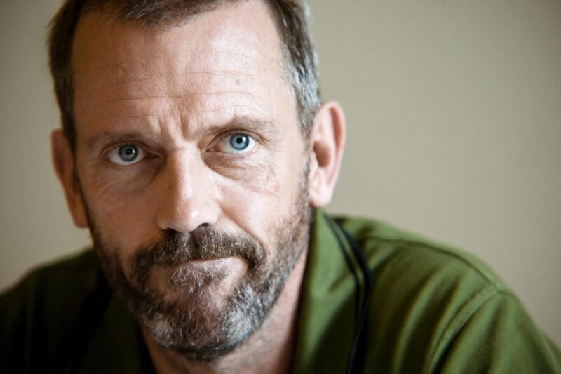 Man with Blue Eyes — Green, Serious, Photograph, Beard