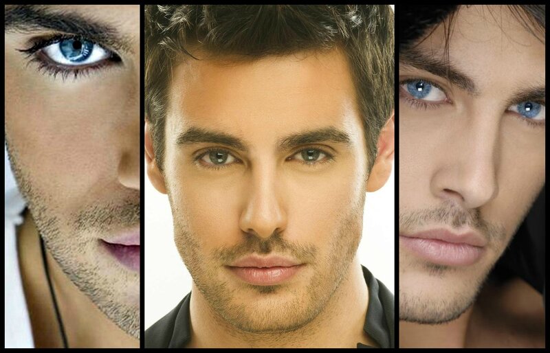 Man with Blue Eyes — Neutral, Photograph, Face