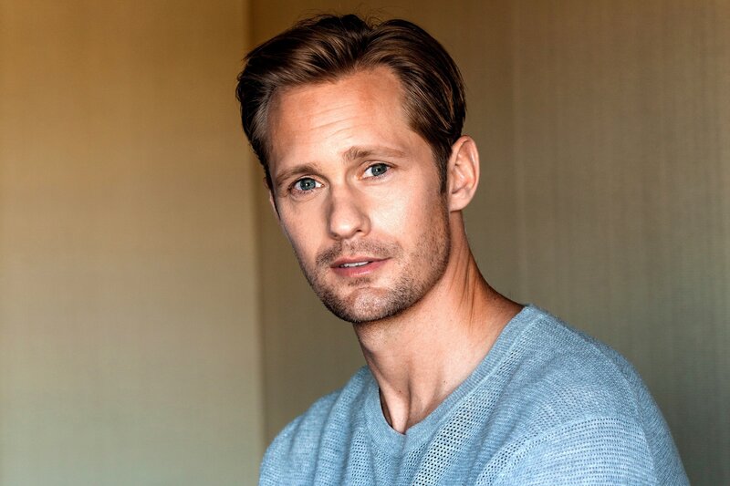 Man with Blue Eyes — Neutral, Photograph, Sweater