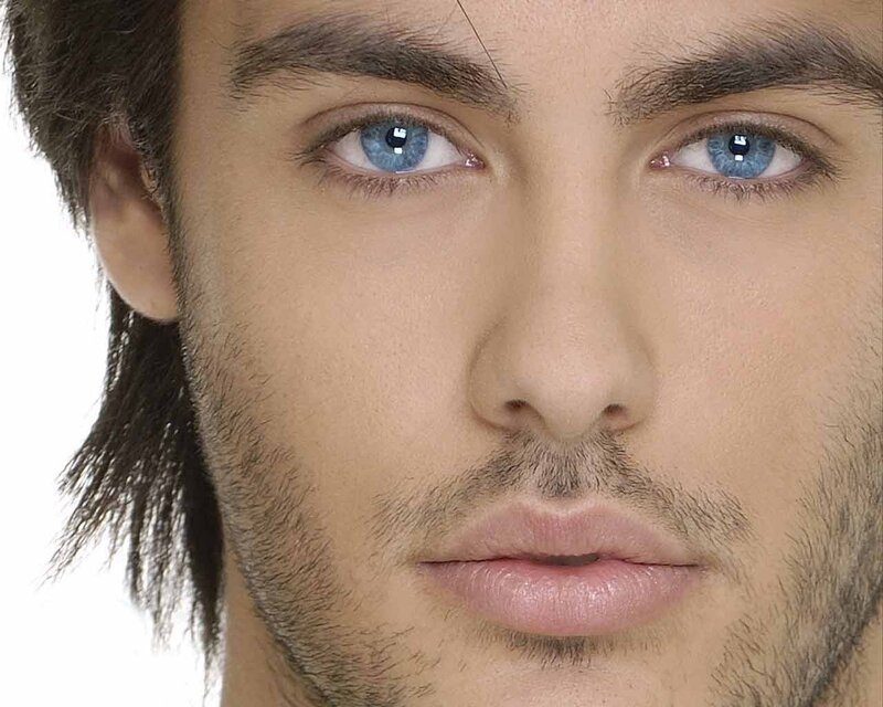 Man with Blue Eyes — Neutral, Photograph
