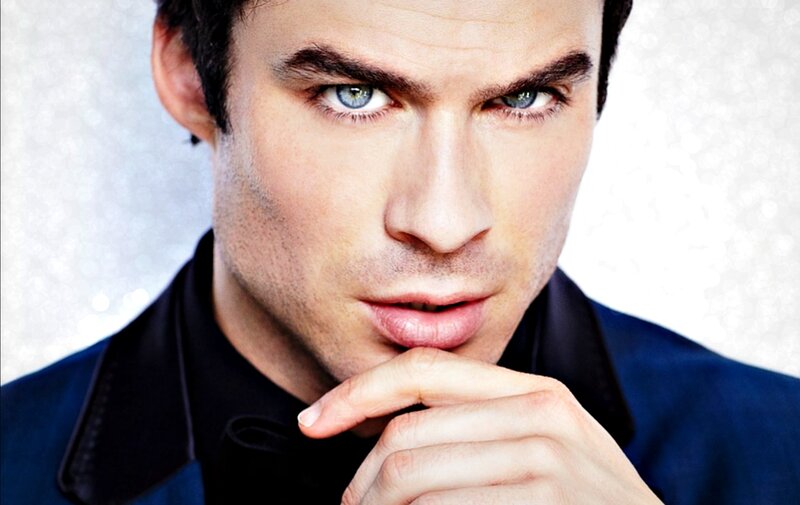 Man with Blue Eyes — Serious, Photograph, Hand, Jacket