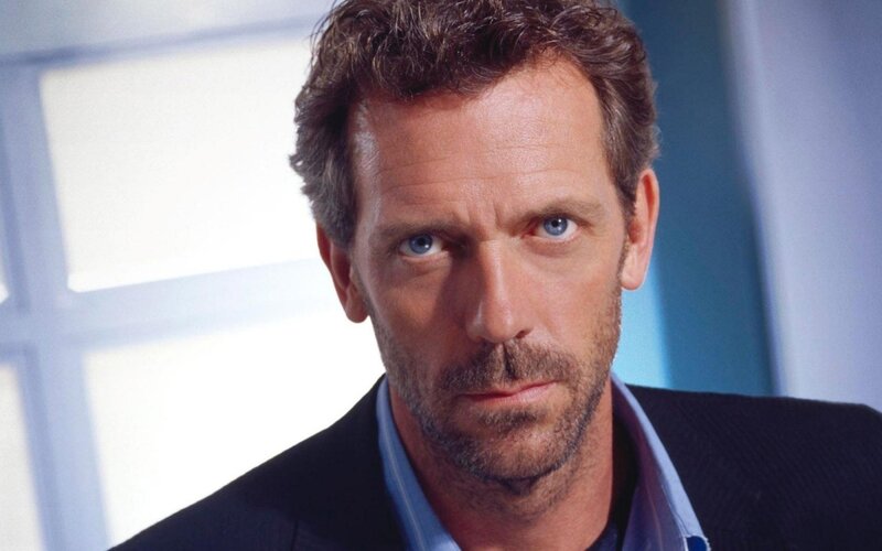 Man with Blue Eyes — Serious, Photograph