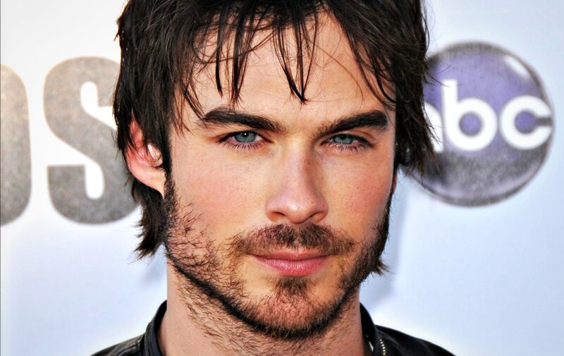 Man with Blue Eyes — White, Neutral, Photograph, Beard