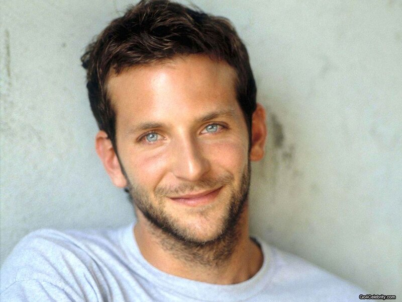 Man with Blue Eyes — White, Neutral, Photograph, White T-shirt